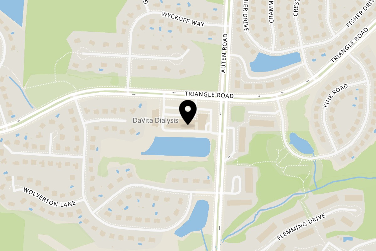 Map showing the location of Mishta on 200 Triangle Rd in Hillsborough Township